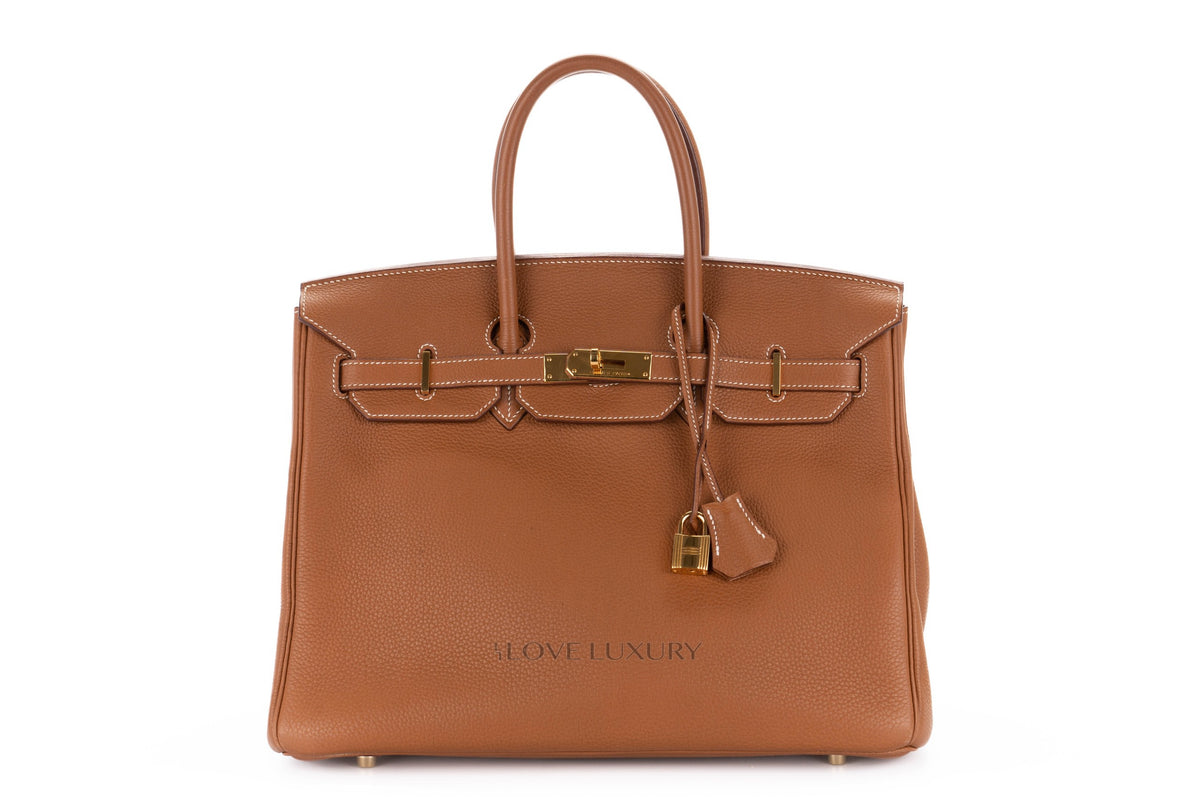 Hermès Birkin 35 Gold Togo Gold Hardware - view 1
