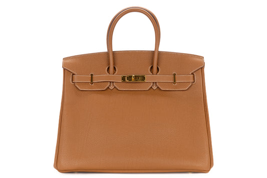 Hermès Birkin 35 Gold Togo Gold Hardware - view 1