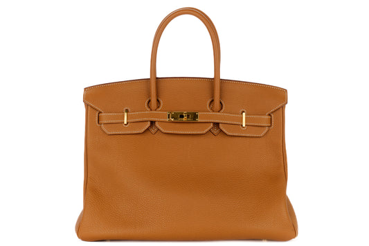 Hermès Birkin 35 Gold Togo Gold Hardware - view 1