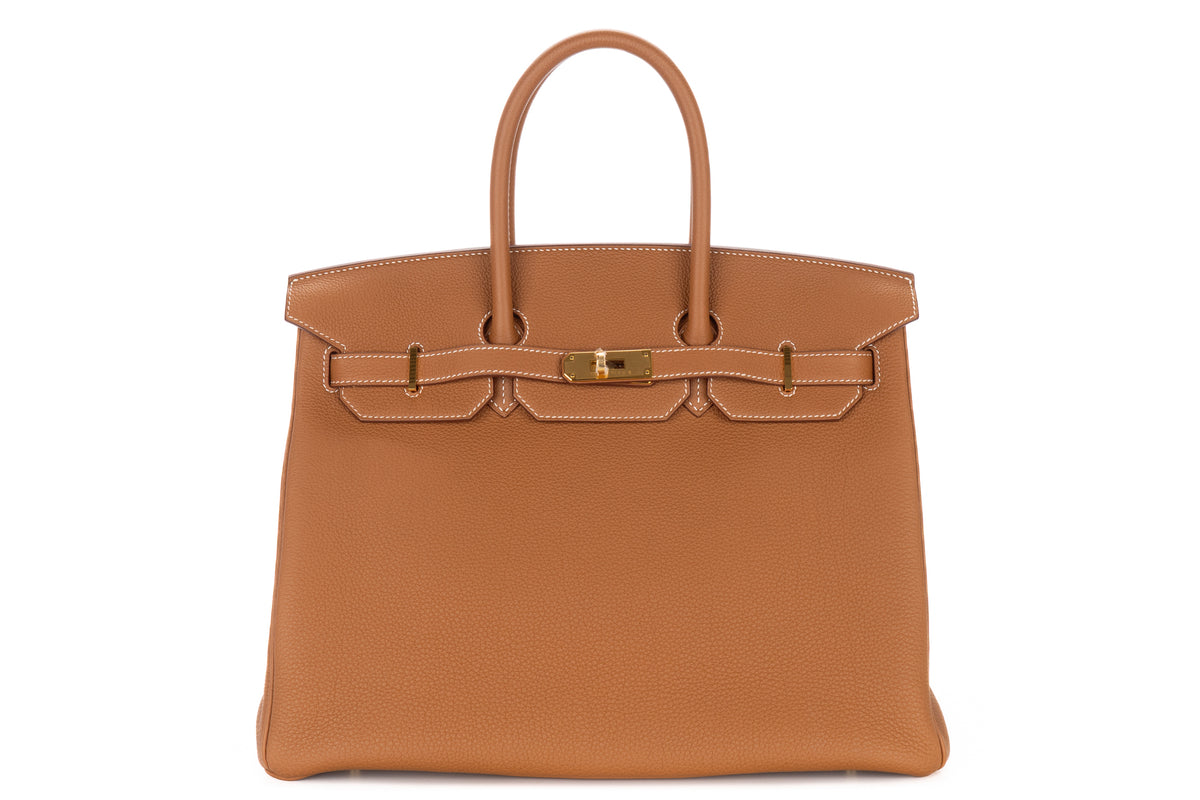 Hermès Birkin 35 Gold Togo Gold Hardware - view 1