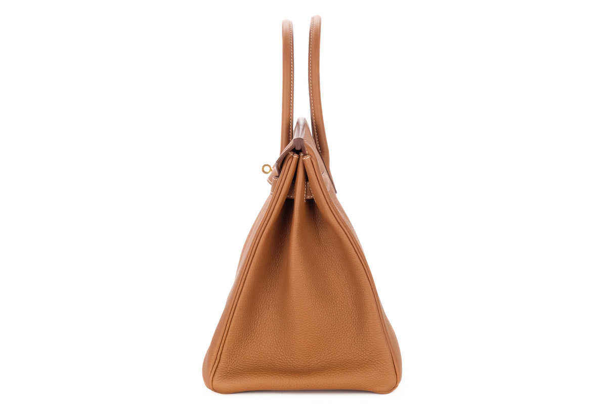 Hermès Birkin 35 Gold Togo Gold Hardware - view 4