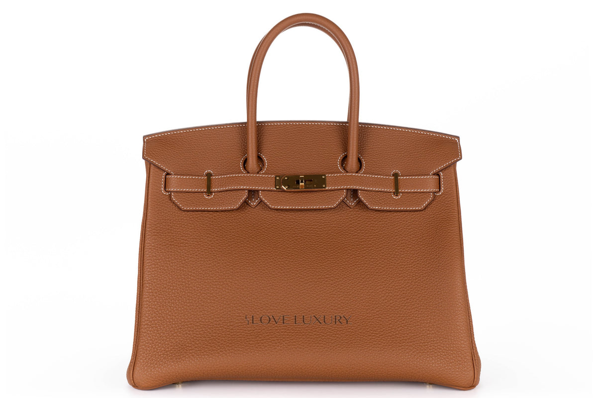 Hermès Birkin 35 Gold Togo Gold Hardware - view 1