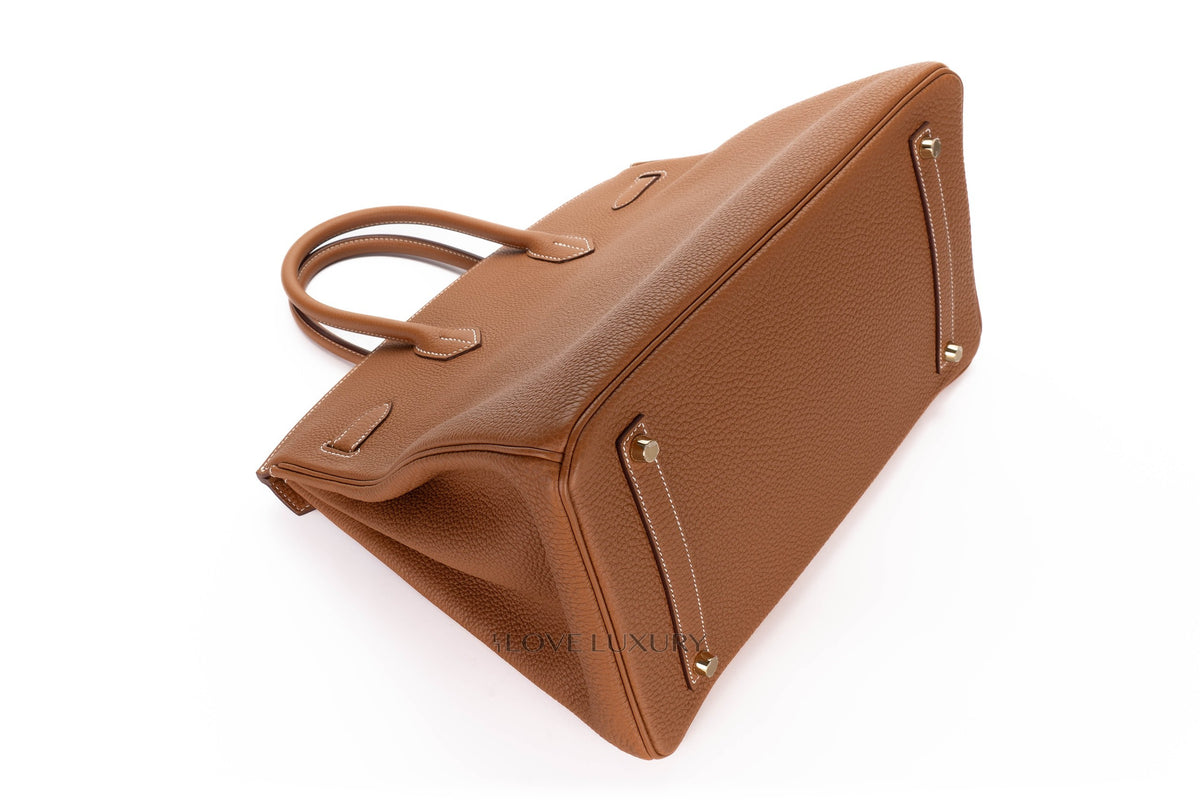 Hermès Birkin 35 Gold Togo Gold Hardware - view 11