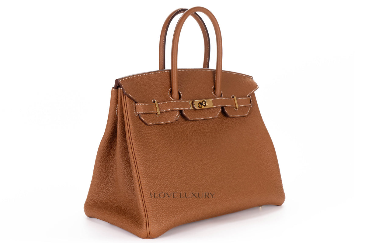 Hermès Birkin 35 Gold Togo Gold Hardware - view 2
