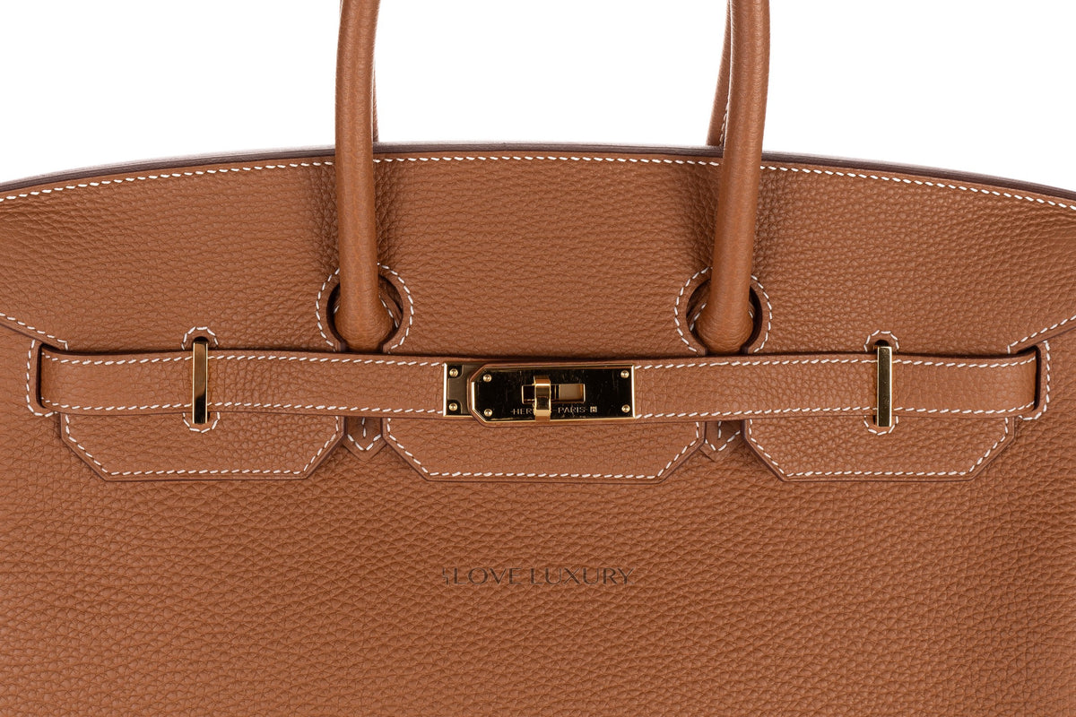 Hermès Birkin 35 Gold Togo Gold Hardware - view 7