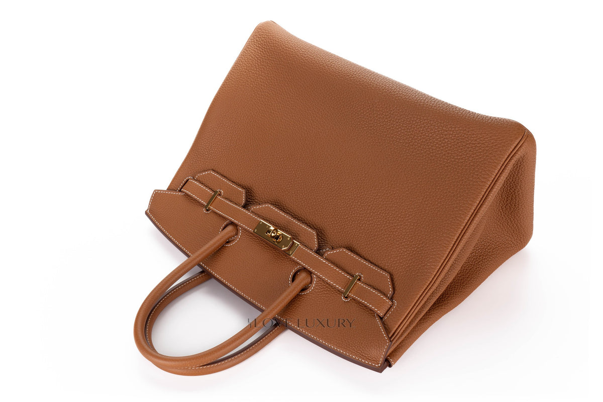 Hermès Birkin 35 Gold Togo Gold Hardware - view 8