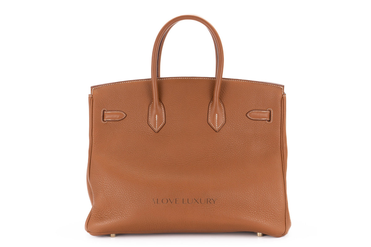 Hermès Birkin 35 Gold Togo Gold Hardware - view 3