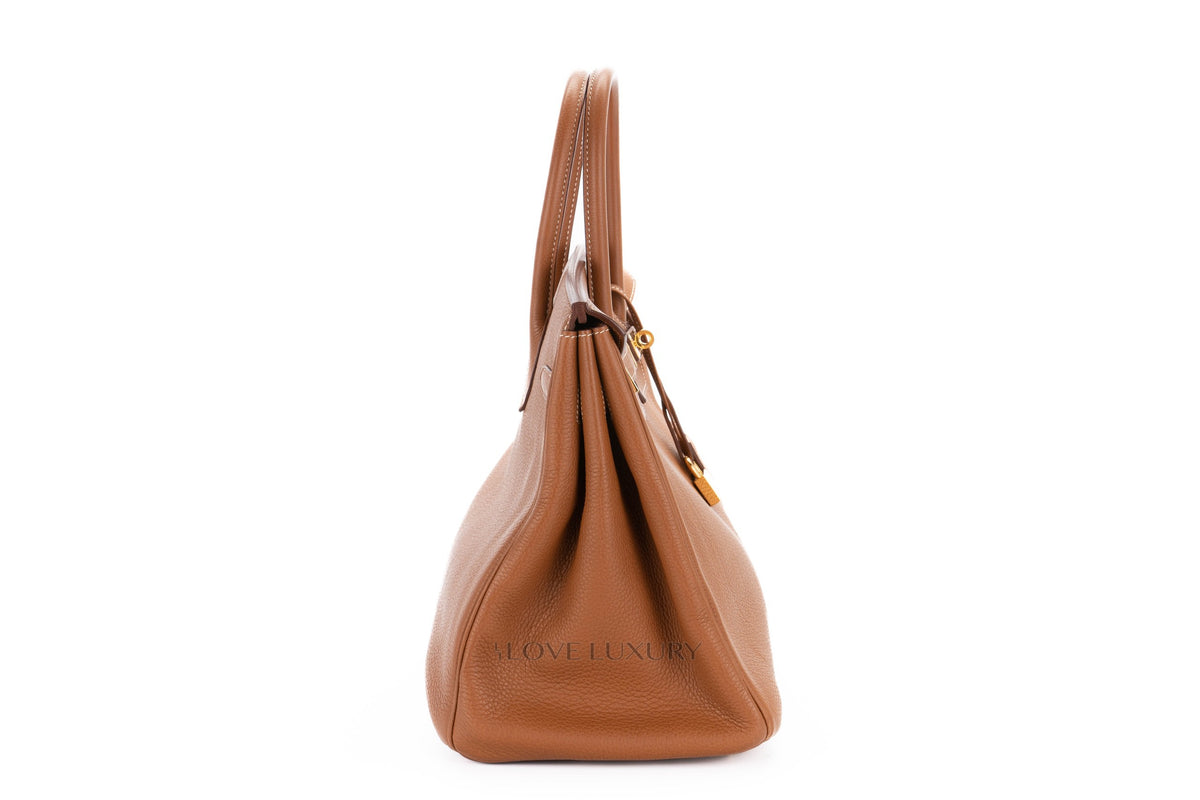 Hermès Birkin 35 Gold Togo Gold Hardware - view 5