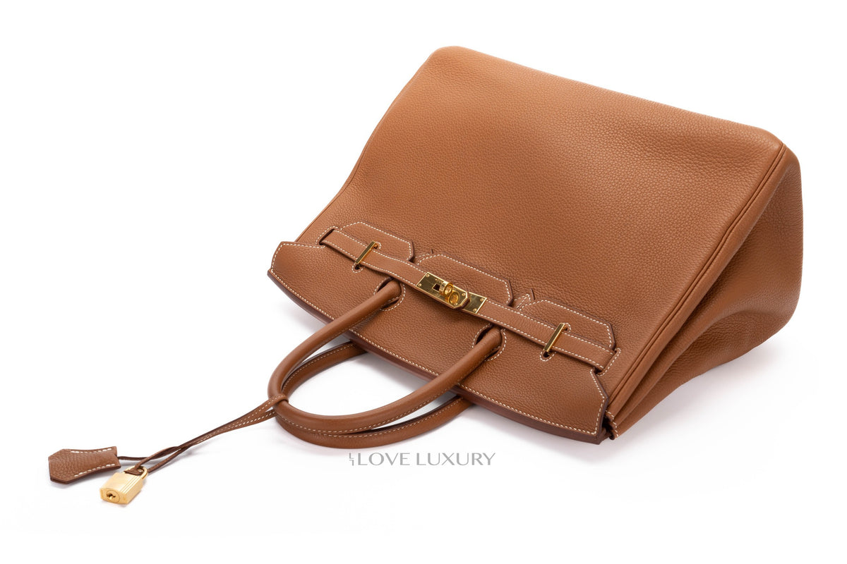 Hermès Birkin 35 Gold Togo Gold Hardware - view 7