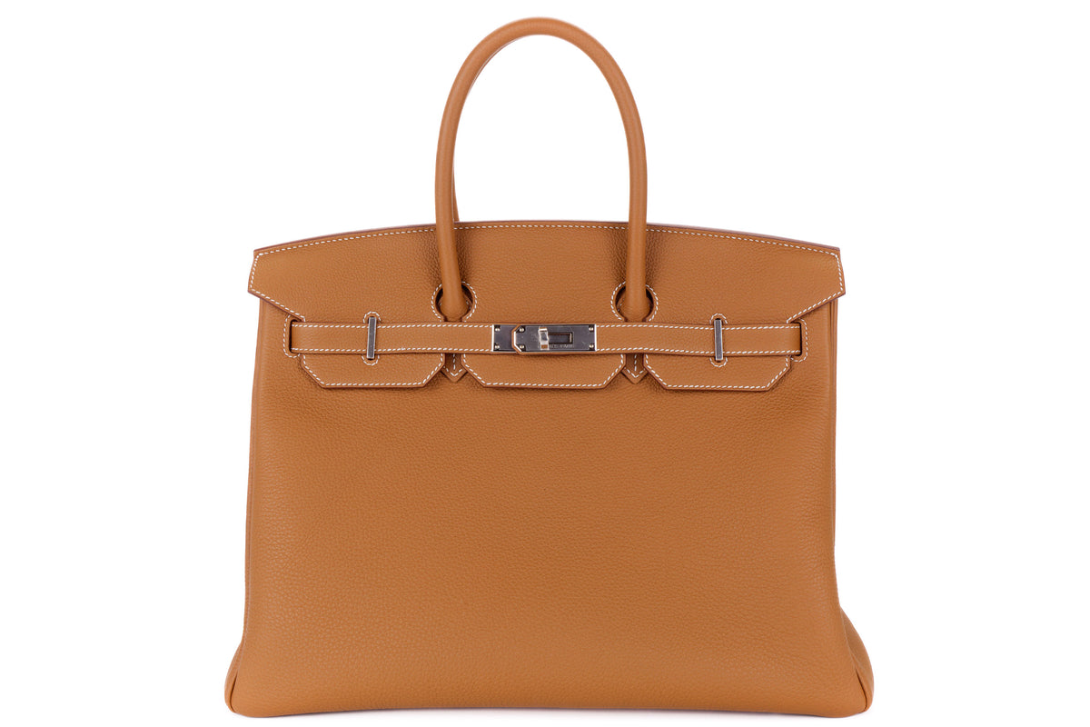 Hermès Birkin 35 Gold Togo Palladium Hardware - view 1