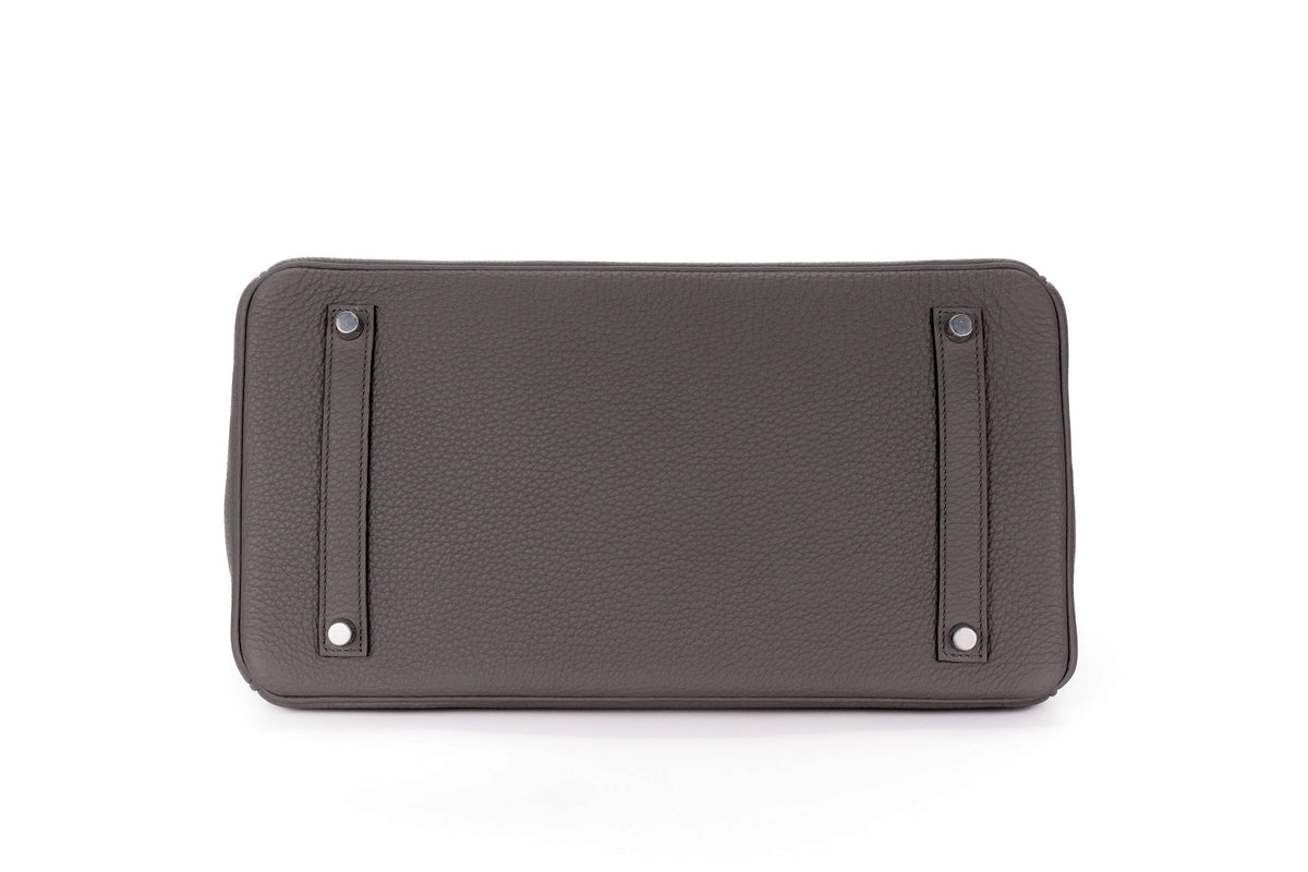 Hermès Birkin 35 Gris Etain Togo Palladium Hardware - view 6