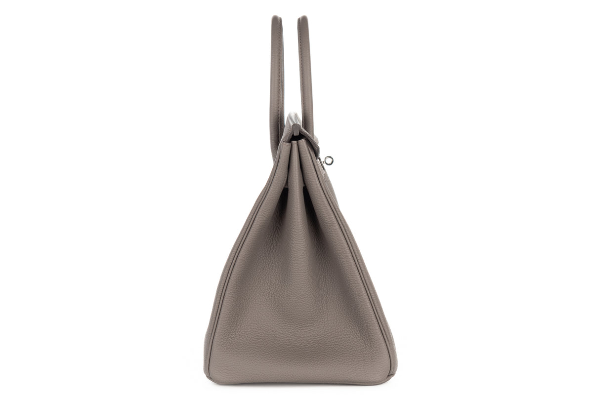 Hermès Birkin 35 Gris Etain Togo Palladium Hardware - view 5
