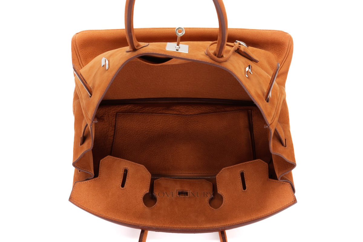 Hermès Birkin 35 Natural Fauve Grizzly Palladium Hardware - view 16