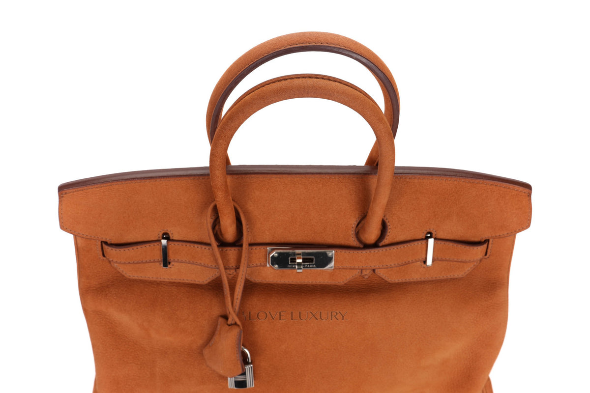 Hermès Birkin 35 Natural Fauve Grizzly Palladium Hardware - view 9