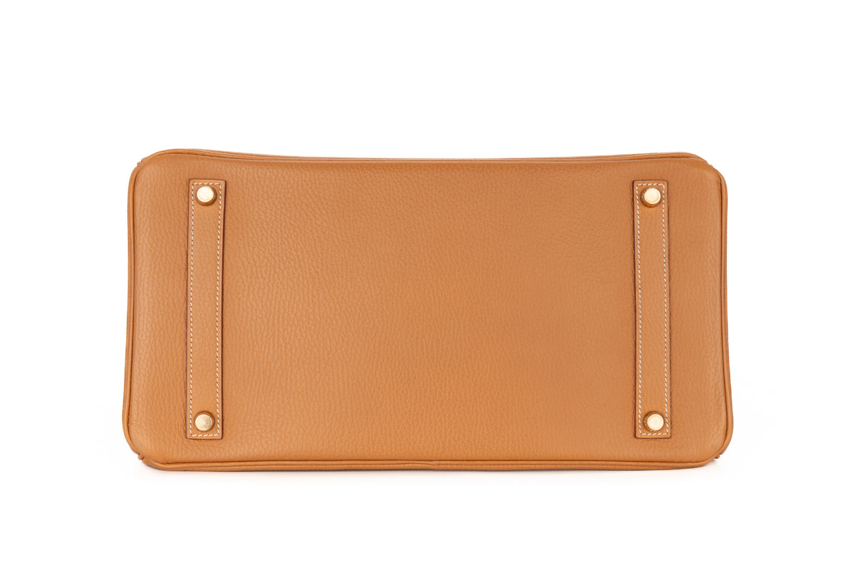 Hermès Birkin 35 Natural Sable Ardennes Gold Hardware - view 6