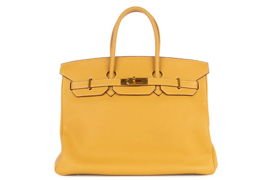 Hermès Birkin 35 Natural Sable Togo Rose Gold Hardware - view 1
