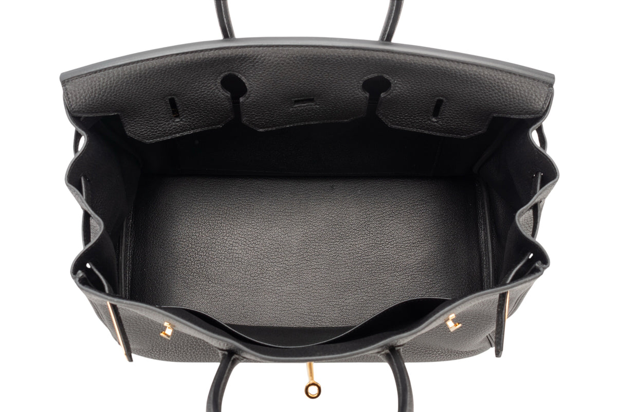 Hermès Birkin 35 Noir - Black Togo Gold Hardware - view 10