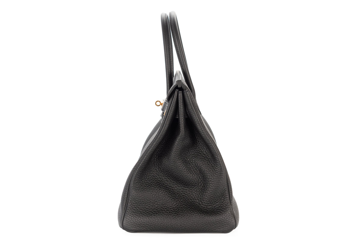 Hermès Birkin 35 Noir - Black Togo Gold Hardware - view 4