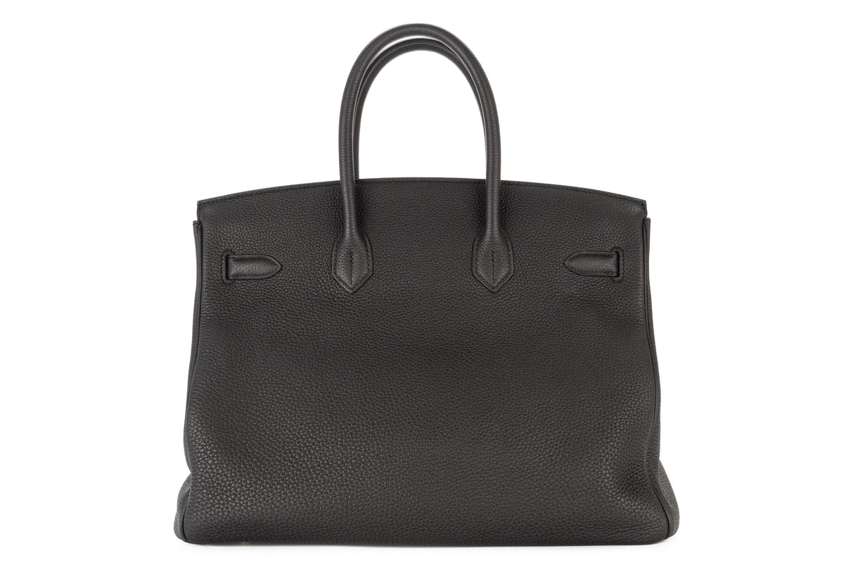 Hermès Birkin 35 Noir - Black Togo Gold Hardware - view 3