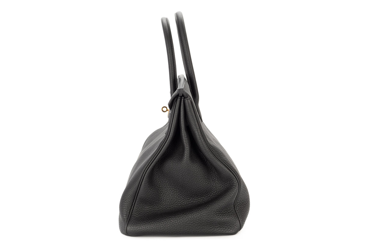 Hermès Birkin 35 Noir - Black Togo Gold Hardware - view 4