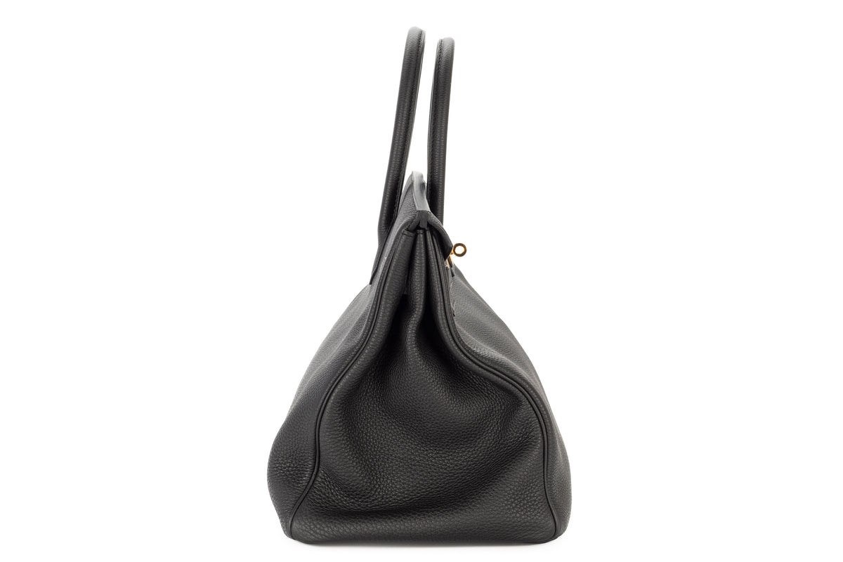 Hermès Birkin 35 Noir - Black Togo Gold Hardware - view 5