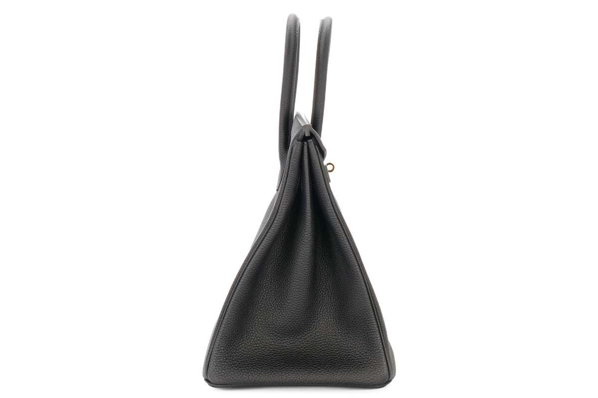 Hermès Birkin 35 Noir / Black Togo Gold Hardware - view 5