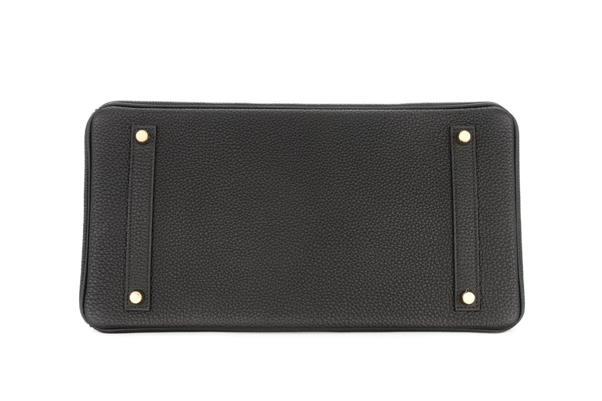 Hermès Birkin 35 Noir / Black Togo Gold Hardware - view 6