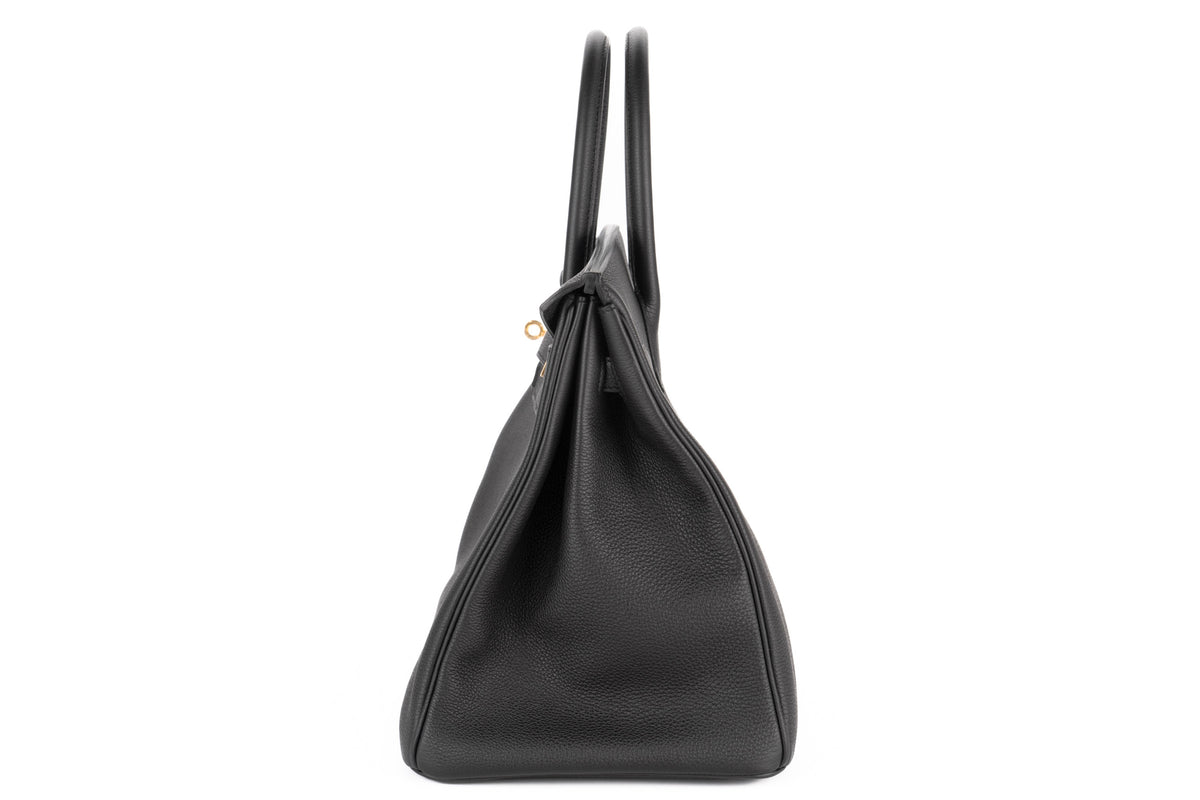 Hermès Birkin 35 Noir - Black Togo Gold Hardware - view 4
