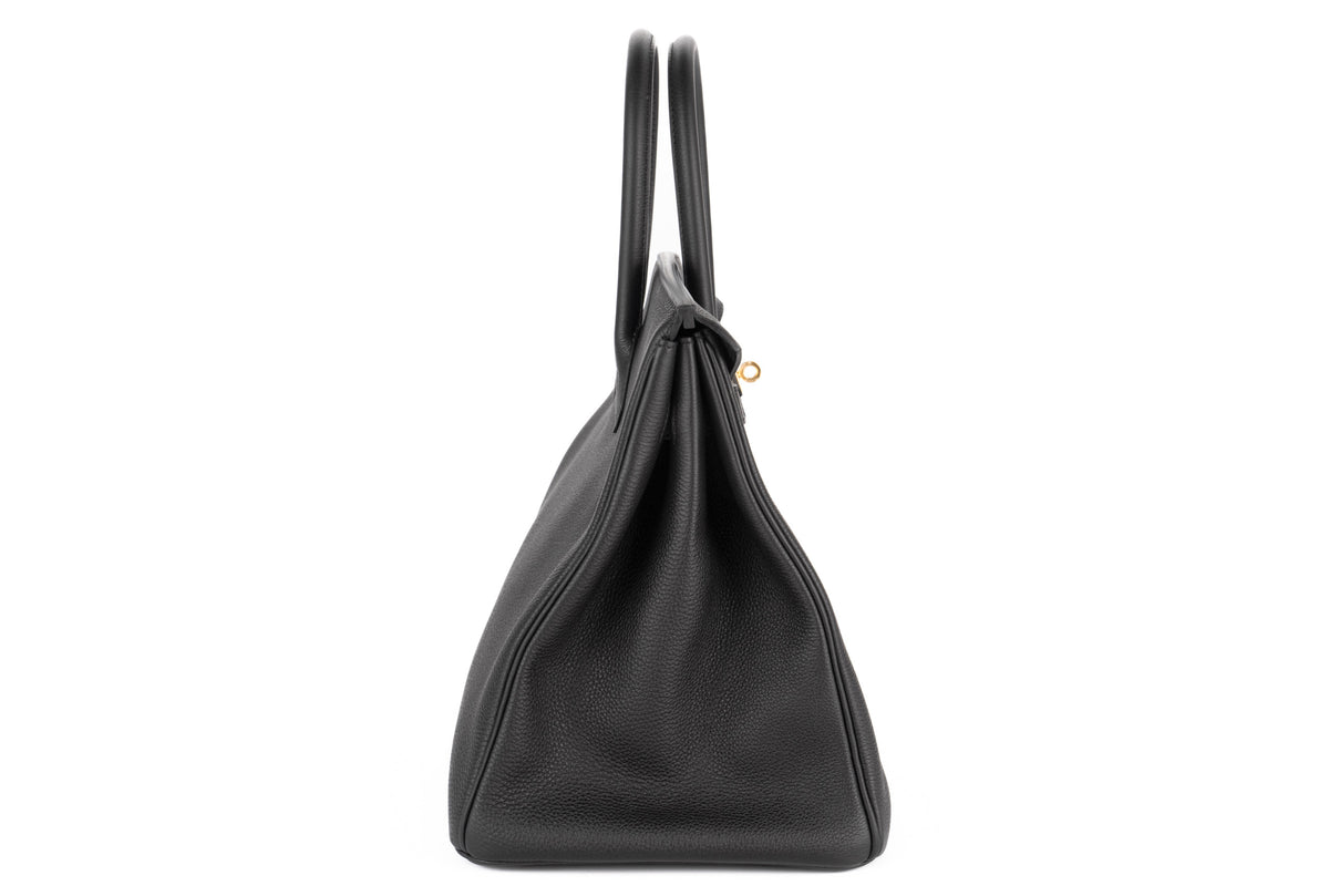 Hermès Birkin 35 Noir - Black Togo Gold Hardware - view 5