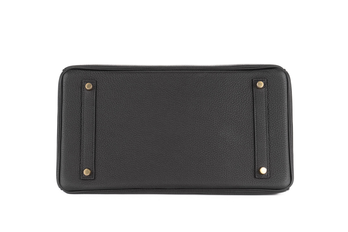 Hermès Birkin 35 Noir - Black Togo Gold Hardware - view 6