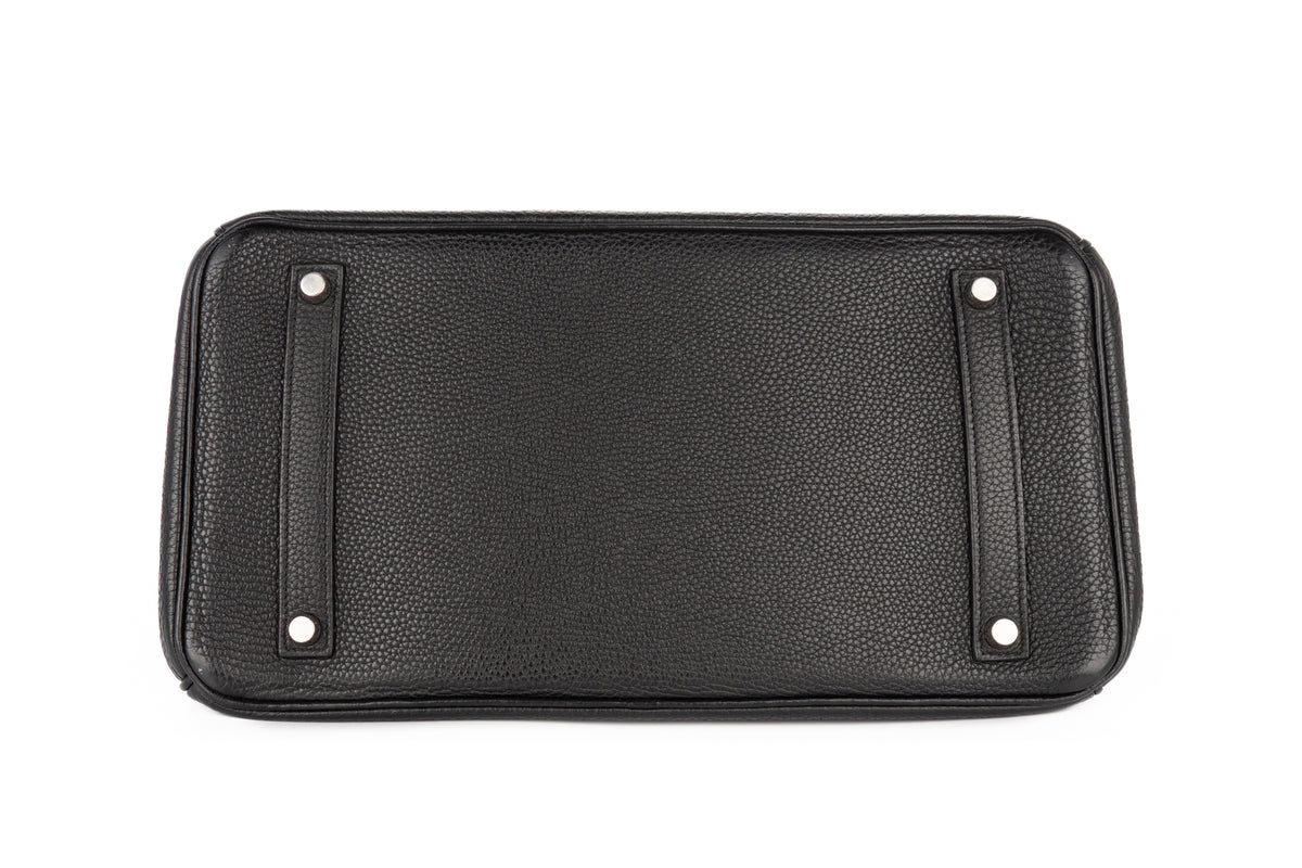 Hermès Birkin 35 Noir - Black Togo Palladium Hardware - view 6