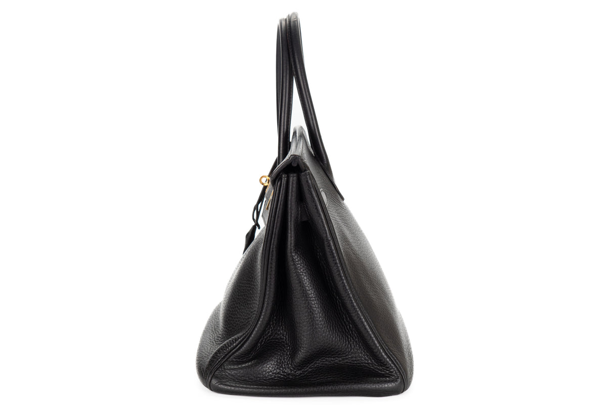 Hermès Birkin 35 Noir Clemence Gold Hardware - view 4