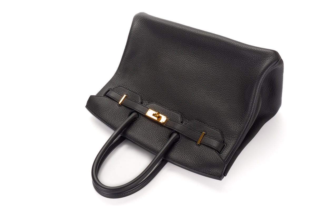 Hermès Birkin 35 Noir Clemence Gold Hardware - view 8