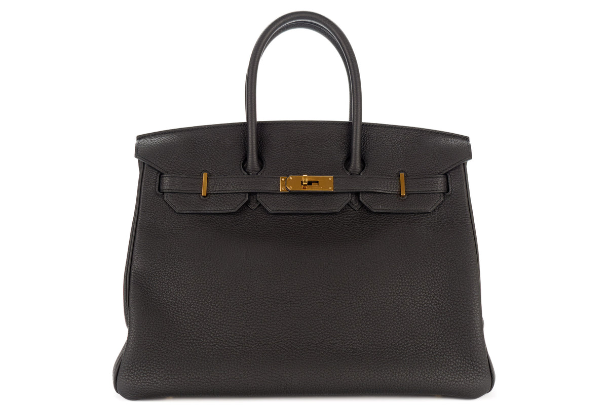 Hermès Birkin 35 Noir Togo Gold Hardware - view 1
