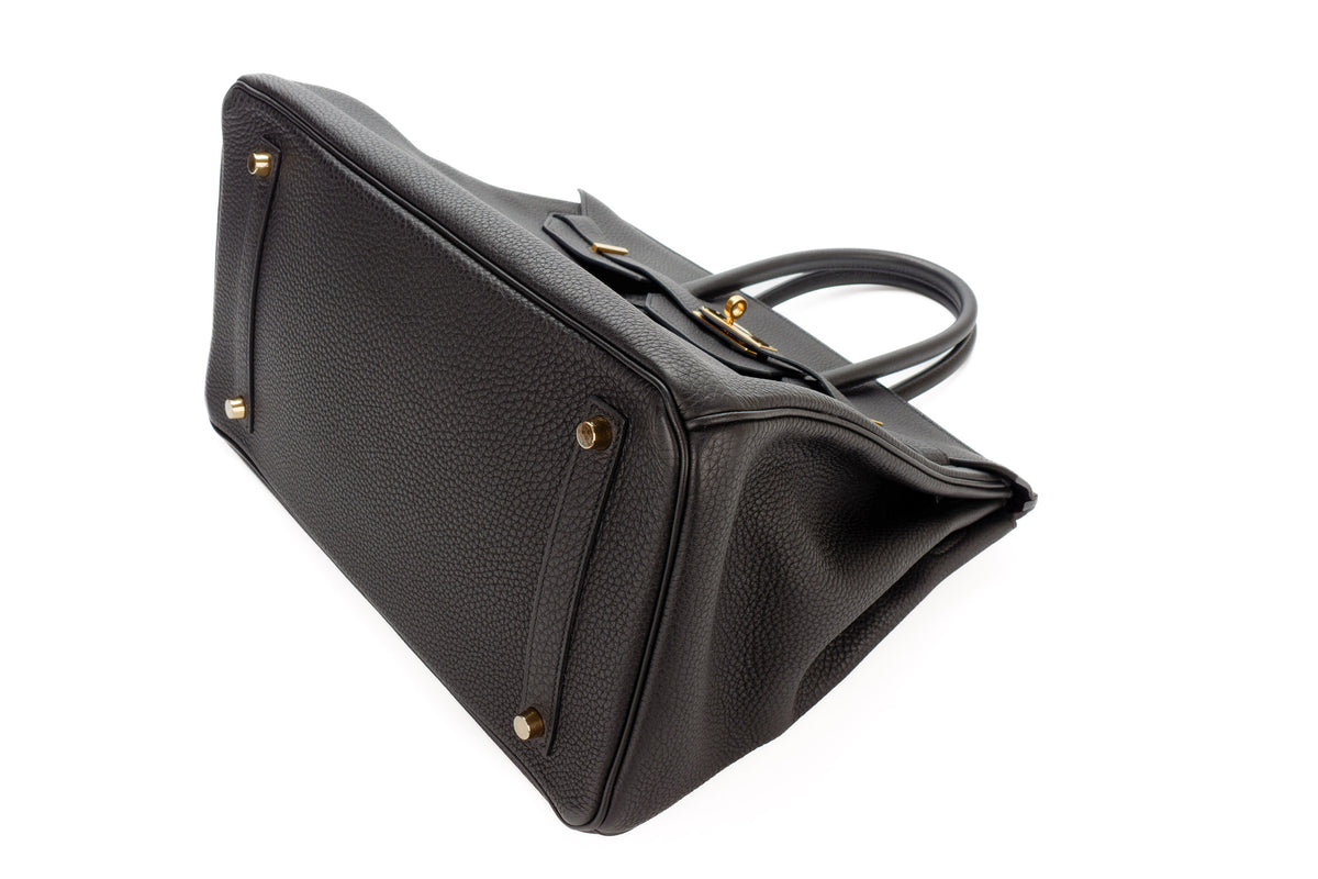 Hermès Birkin 35 Noir Togo Gold Hardware - view 13