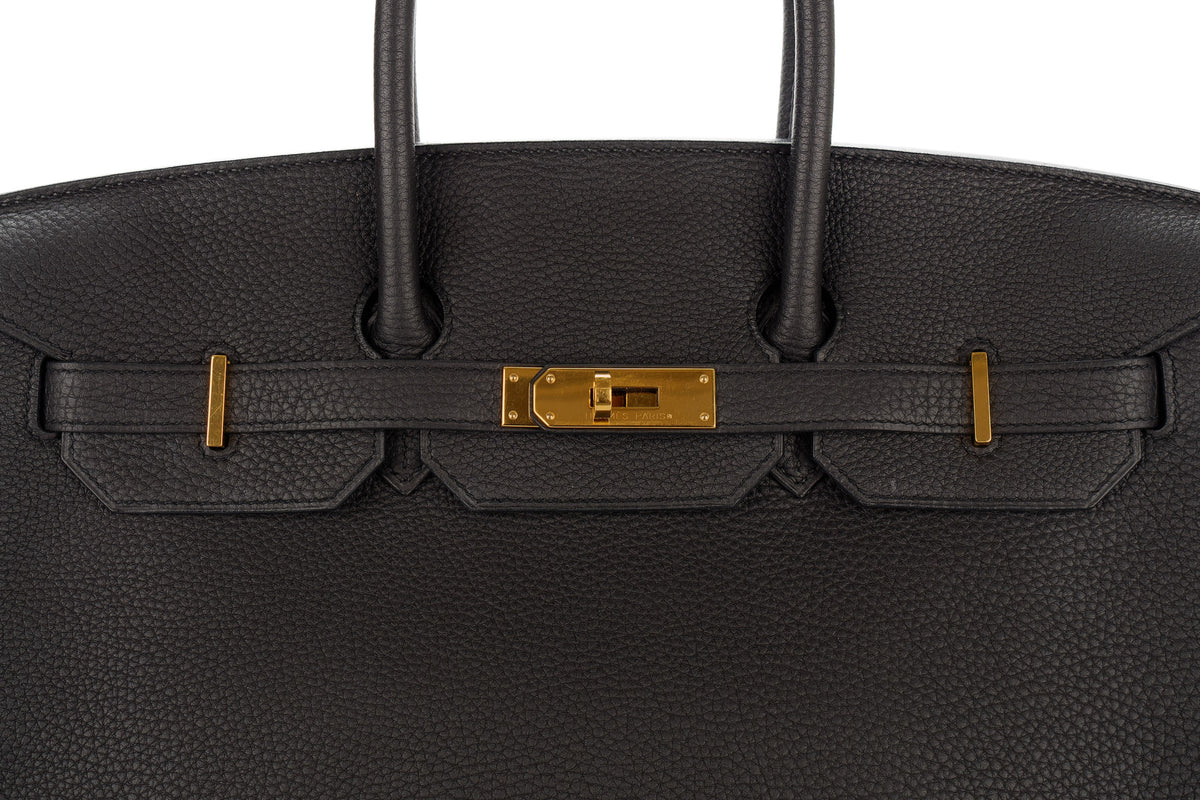 Hermès Birkin 35 Noir Togo Gold Hardware - view 7