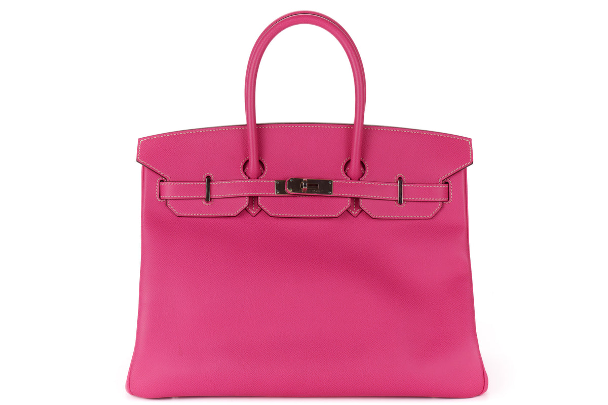 Hermès Birkin 35 Rose Tyrien Epsom - view 1