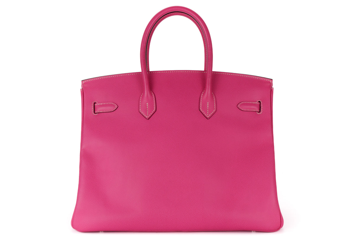 Hermès Birkin 35 Rose Tyrien Epsom - view 3
