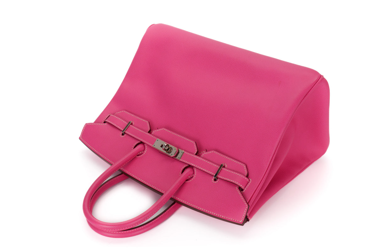 Hermès Birkin 35 Rose Tyrien Epsom - view 8