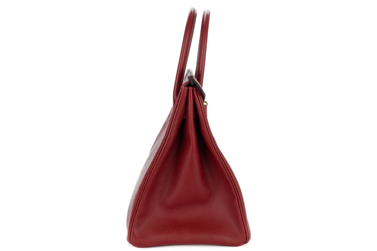 Hermès Birkin 35 Rouge H Courchevel Gold Hardware - view 5