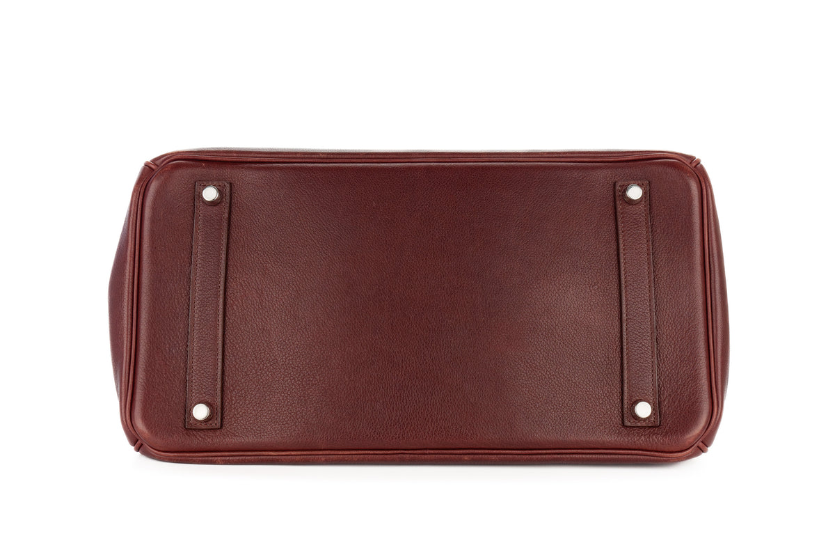Hermès Birkin 35 Rouge Sellier Gulliver Palladium Hardware - view 6