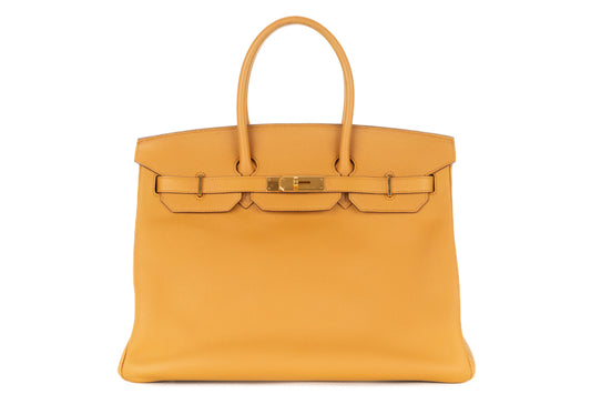 Hermès Birkin 35 Sesame Epsom Retourne Gold Hardware - view 1