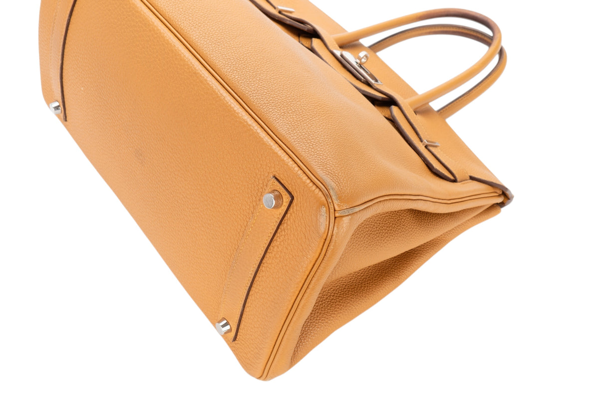 Hermès Birkin 35 Sesame Togo Palladium Hardware - view 13