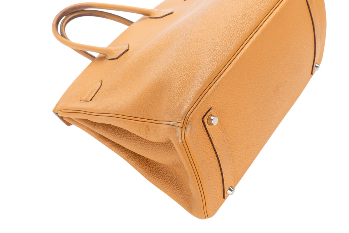 Hermès Birkin 35 Sesame Togo Palladium Hardware - view 14
