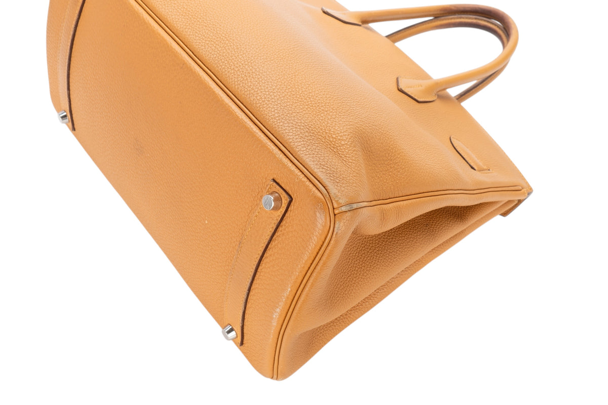 Hermès Birkin 35 Sesame Togo Palladium Hardware - view 15