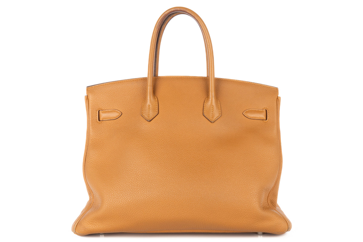 Hermès Birkin 35 Sesame Togo Palladium Hardware - view 3
