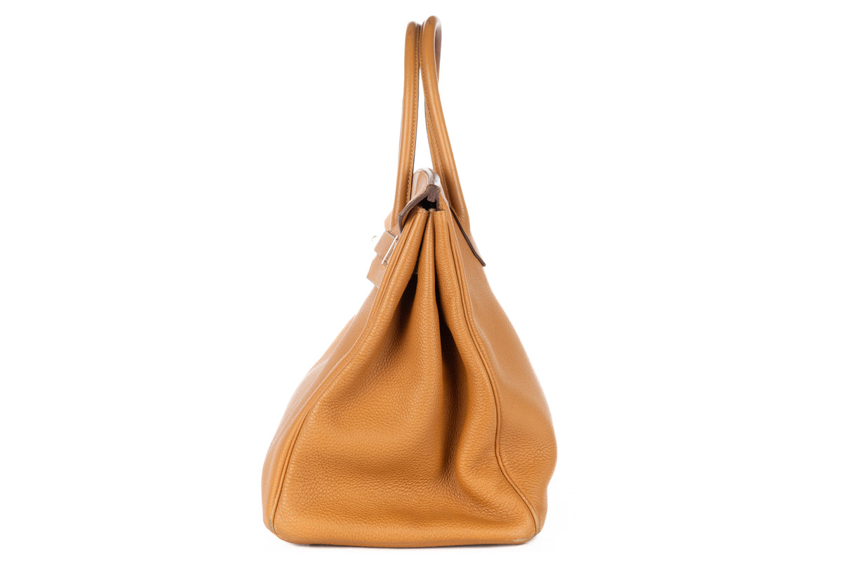 Hermès Birkin 35 Sesame Togo Palladium Hardware - view 4