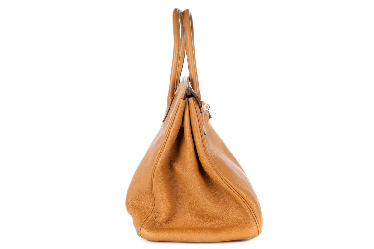 Hermès Birkin 35 Sesame Togo Palladium Hardware - view 5