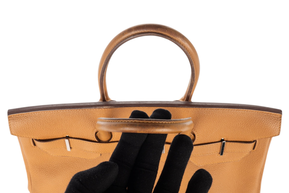 Hermès Birkin 35 Sesame Togo Palladium Hardware - view 9