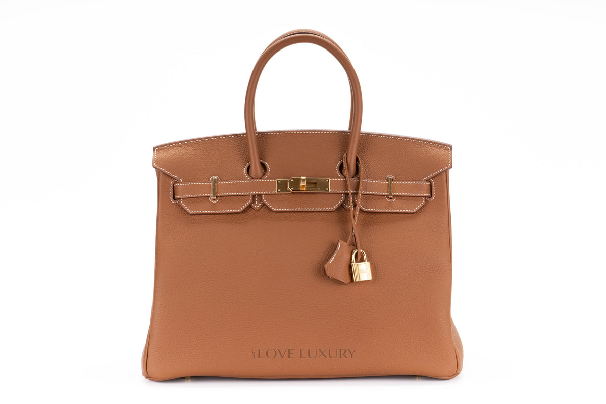 Hermès Birkin 35 Gold/Gold Togo Gold Hardware - view 1